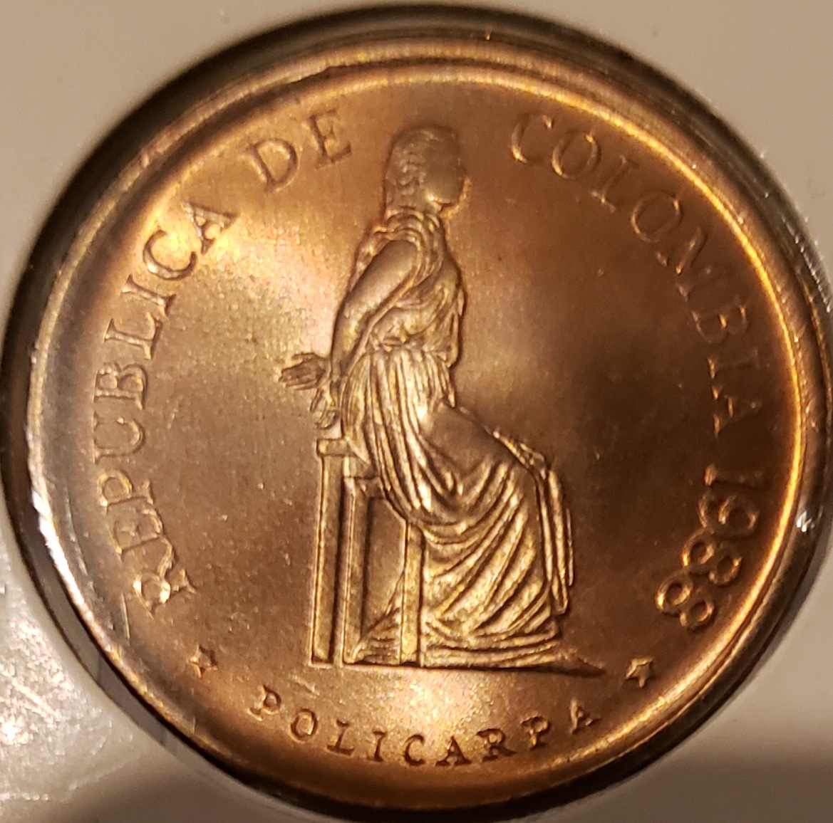 5 pesos 1988